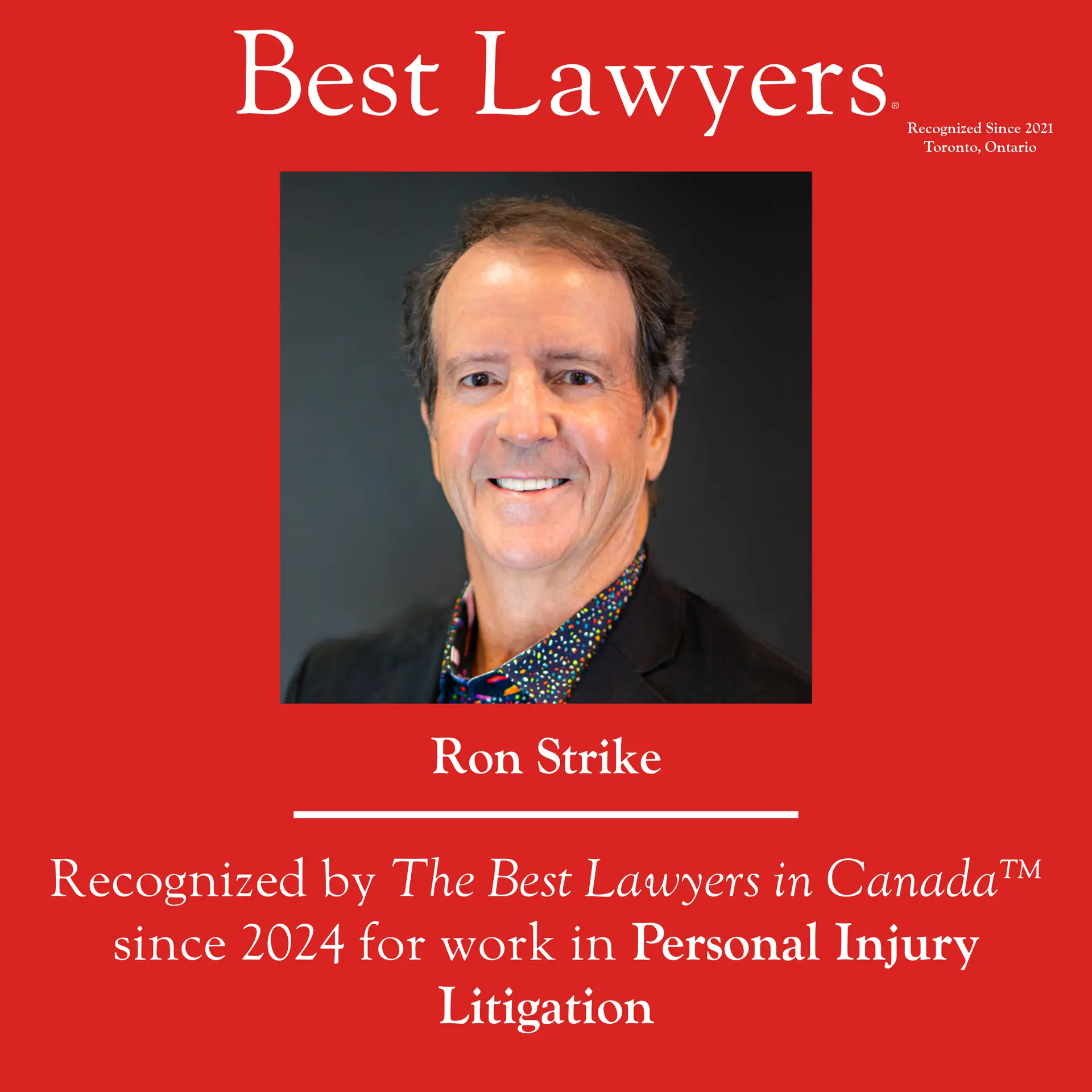 Best Lawyers - Ron Strike
