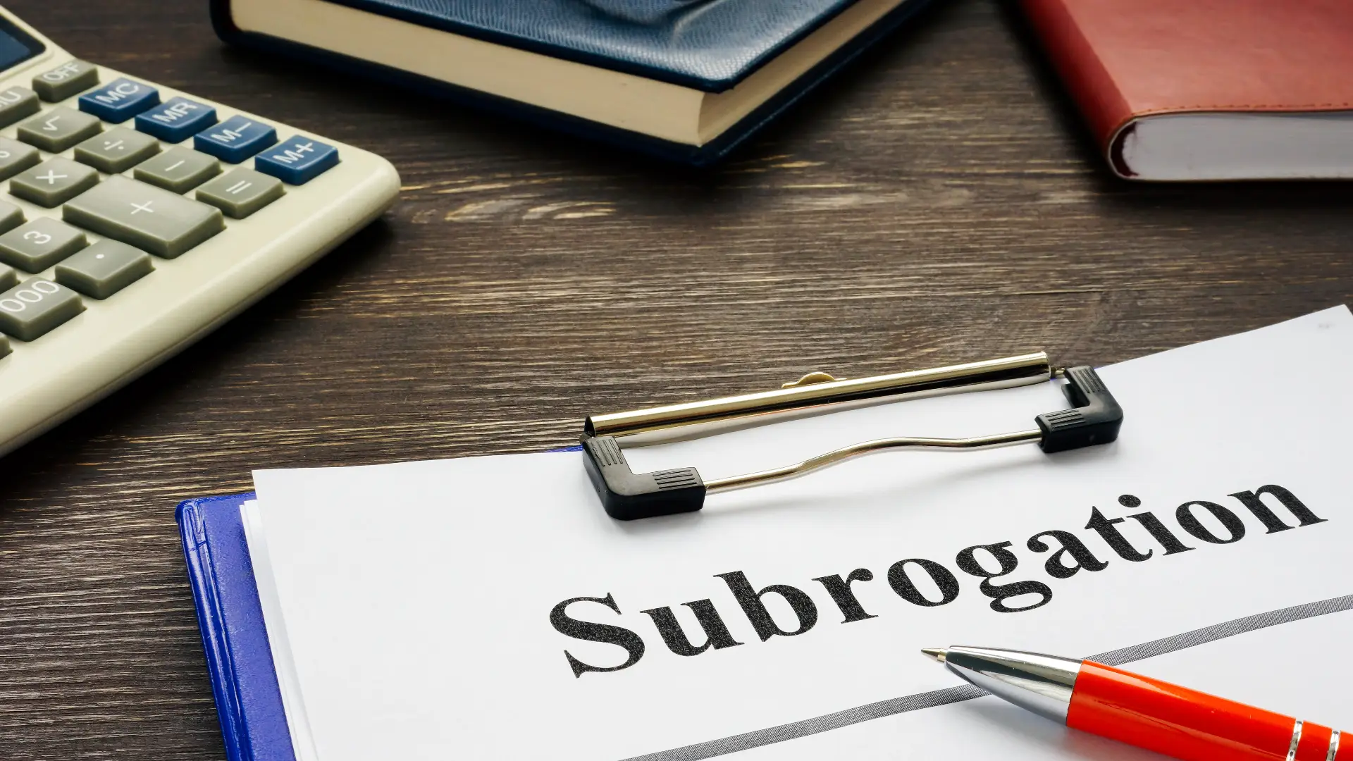 Clipboard with word subrogation