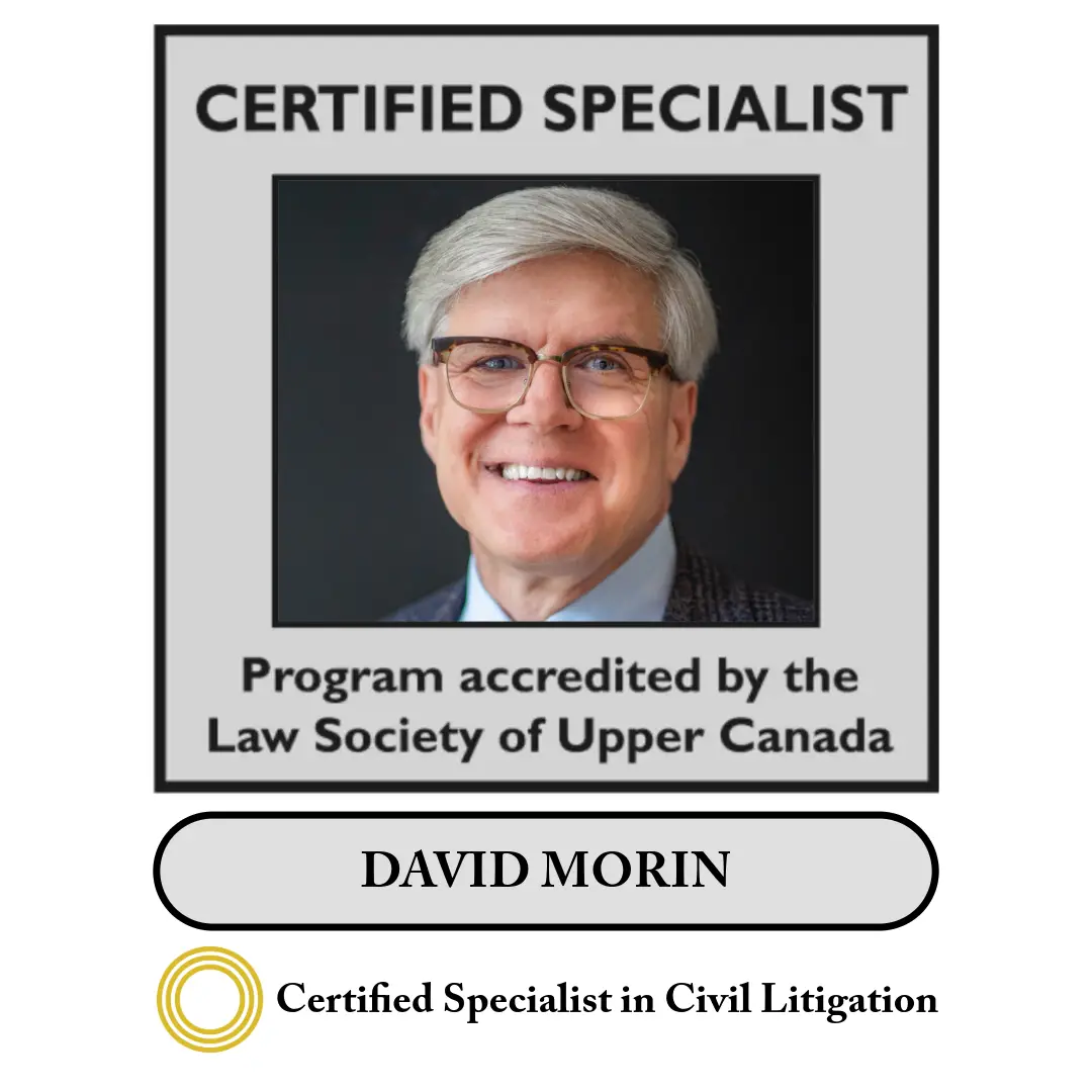 David Morin - Certified Specialist