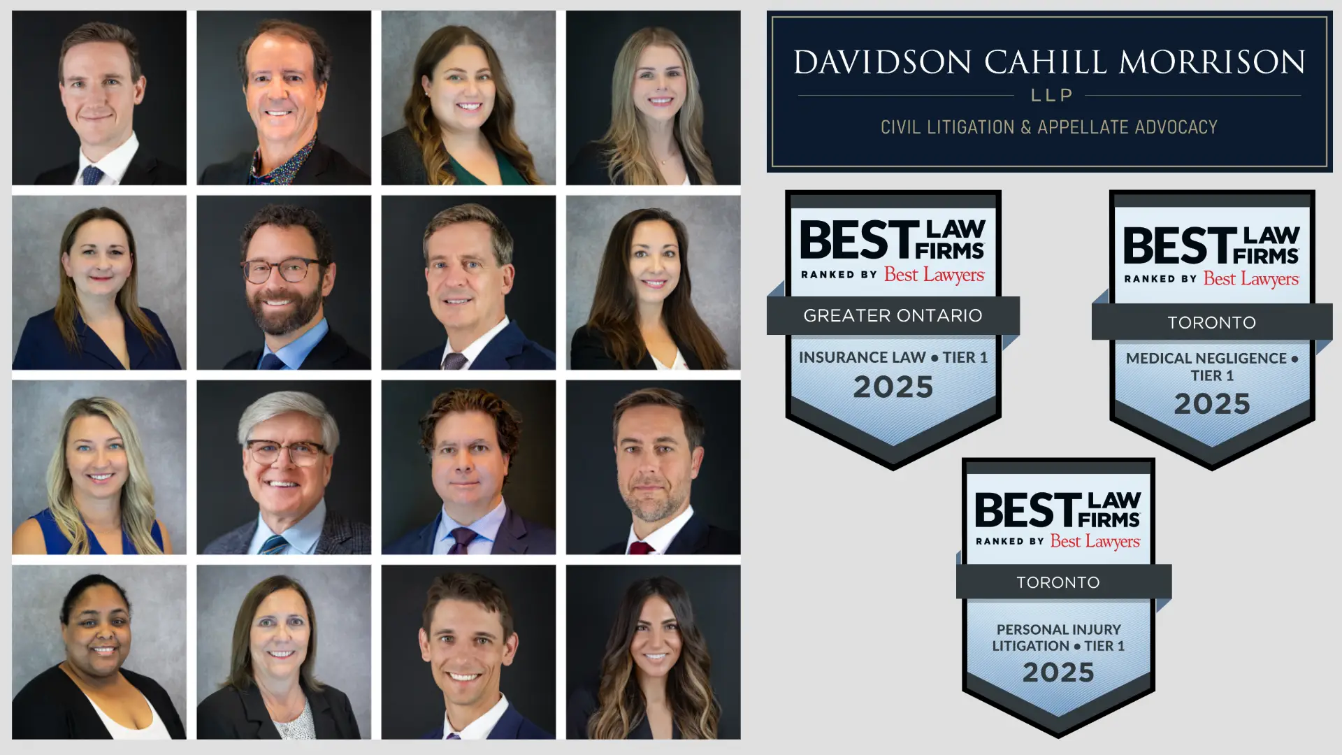 Davidson Cahill Morrison LLP Best Law Firm 2025