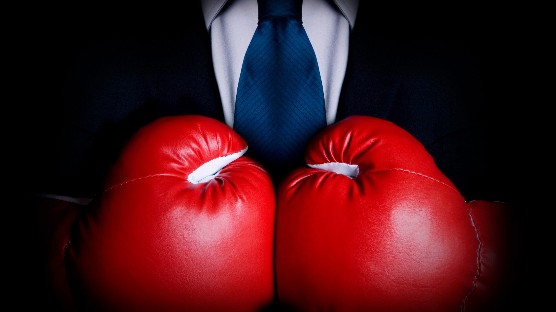 Lawyer With Boxing Gloves