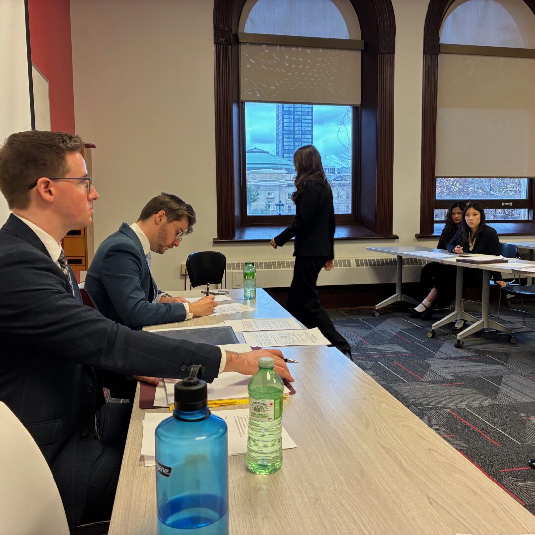 Hudson Chalmers Judging Medical Malpractice Mock Trial